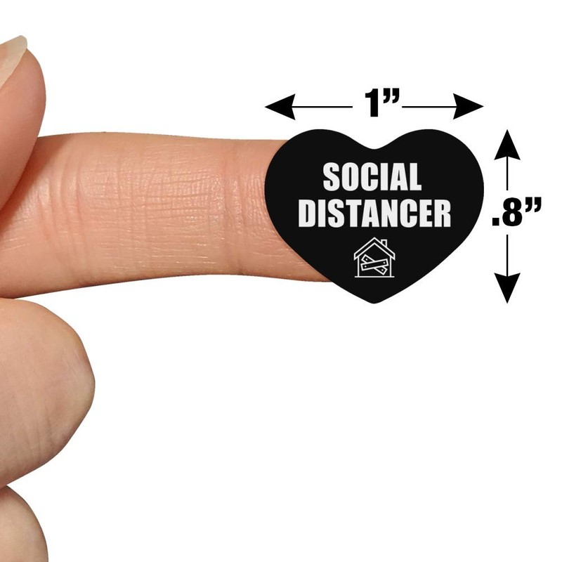 Boarded Up Home Social Distancer Heart Shaped Planner Calendar Scrapbook