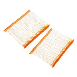sourcing map Standard Tagging Fasteners,Plastic Regular,Standard Label Gun Price Tagging Barbs for Garment Price Tag Label Tagging Barbs 75mm/3 Inch,Pack of 2000 Orange