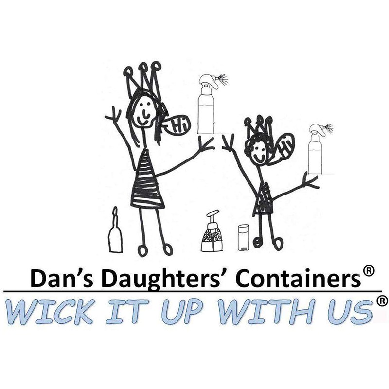 5 Empty Deodorant Containers Clear Dome Lid 2.12 Ounce Organic