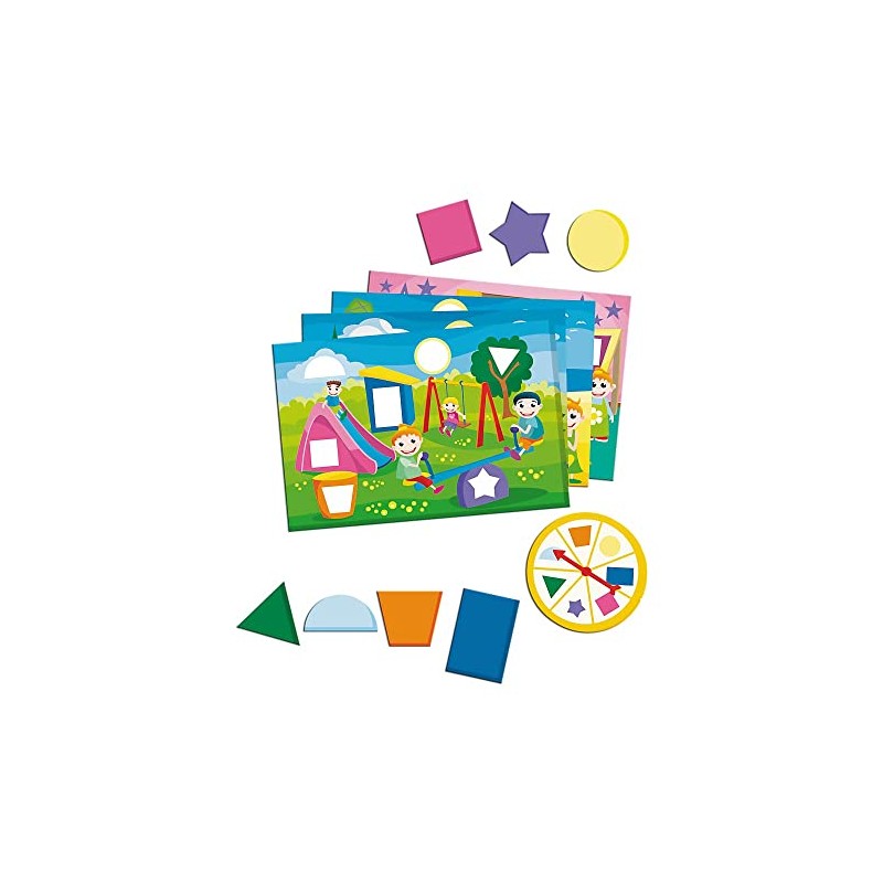 Trefl "Colours and Shapes Sorting Game (Multi-Colour)