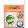 ABYstyle - Dragon Ball Badges Pack Goku, Vegeta & Shenron,