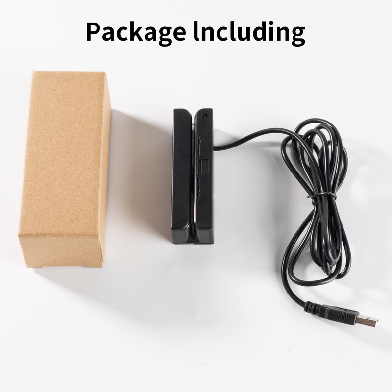 Posunitech Mini Msr100 Swipe Magnetic Credit Card Reader 3 Tracks