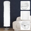 STOBOK Rice Paper Floor Lamp Shade Nordic Style Table Light