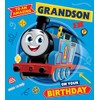 Grandson Birthday Card, Birthday Card for Grandson, Thomas The Tank