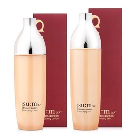 Breath 37 [Bori Bori] Sum 37 Degree Blossom Garden Moisturizing Single Item 2 Piece Set (Skin + Lotion) / [보리보리]숨37도 블라썸 가든 모이스처라이징 단품 2종세트 (스킨+로션)