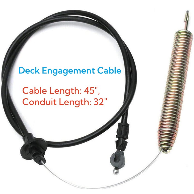 TUAIC 175067 Deck Engagement Cable for Craftsman 42" Riding Mower