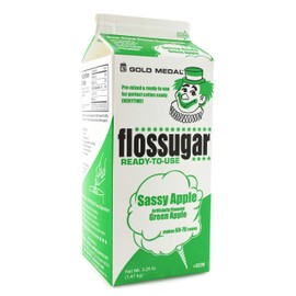 Green Apple Flossugar (1/2 gallon)