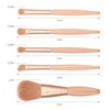Makeup Brushes, Mini Travel Makeup Brush Set with Eyeshadow Kit