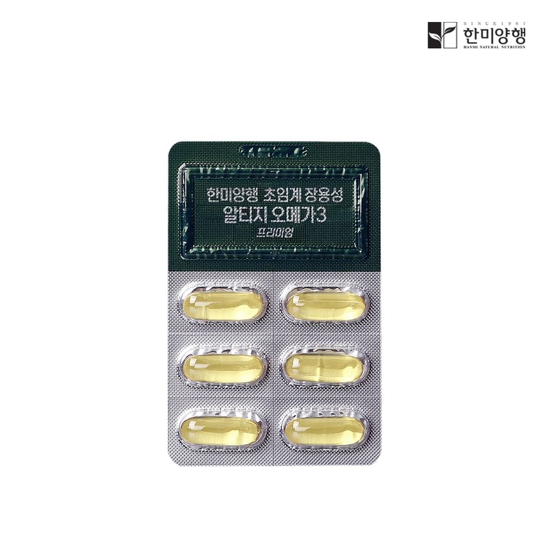 Hanmi Corporation Supercritical Enteric Coated Altige Omega 3 1050mg 30