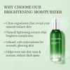 Aloderma- Hidratante facial iluminador con 75% de aloe vera orgánico: