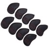 Golf IronCovers, 9Pcs PU and Plush Golf Club IronCovers Waterproof