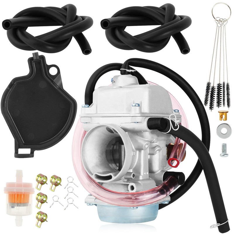 QAZAKY Carburetor Compatible with Arctic Cat ATV 250 300 Red