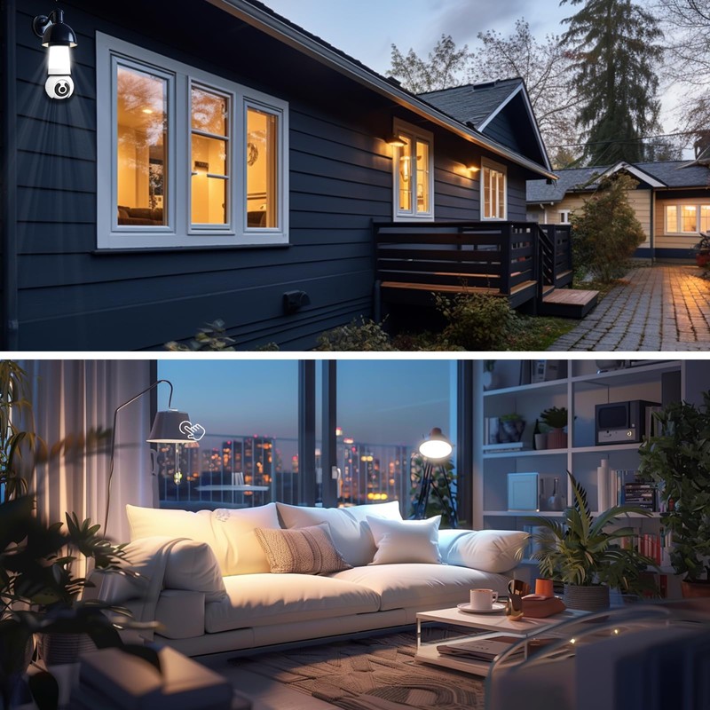 Ceramic Light Bulb Socket Extender, Heat-Resistant E26/E27 Light Socket Adapter