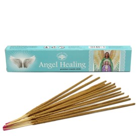 1 x Green Tree ANGEL HEALING Premium Incense sticks (1 Pack of 12 sticks) 15g