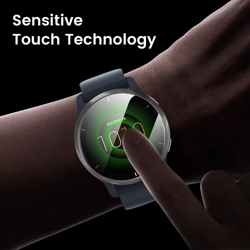 TECHO Screen Protector Compatible with Garmin Venu 2 Protective Film