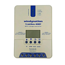 WindyNation TrakMax MPPT 40A Solar Charge Controller 12 or 24 Volts for Sealed, AGM, Gel, and Lithium Batteries