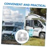 CHILDWEET 2pcs Truck Cap Mounting Clamps Heavy Duty Alloy Clips