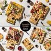 SMIRLY Charcuterie Board Set - Large Bamboo Cheese Board for