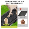 Unbranded Dog Ramp for Car 63"×17" Portable Folding Dog Ramp