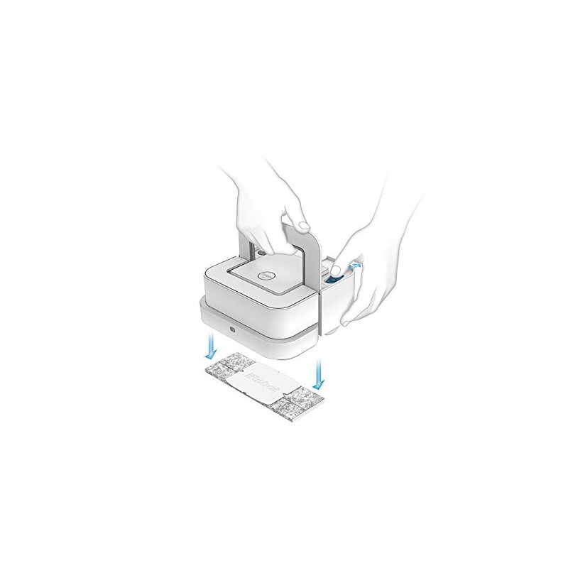 IRobot 4503470 Disposable Dump Sweep Pads (10 Sheets), Compatible with
