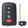 REMOTEFOBFACTORY Smart Remote Key Shell Case 4 Button for 2013