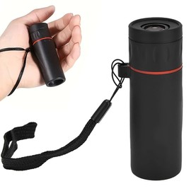 Wefitfix Monocular Telescope, 1.2 x 1.8 inches (30 x 25 cm), Small Monocular, High Transmittance, Mini Monocular, Strap Included, Smartphone, Telescope Lens, Compact, Easy to Carry, Museums, Birds