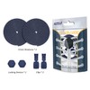 HOMAR Laces Without Tying Children Adults Elastic Shoelaces, navy