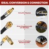 GasXpert Improved Propane Quick Connect Hose, 7FT RV Propane Hoses