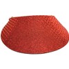 Coil Foam Visor Red Sequin Red Hat Ladies