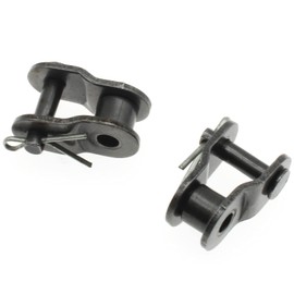 LBTODH 2 Pcs Roller Chain Offset Link Half Link Crank Link