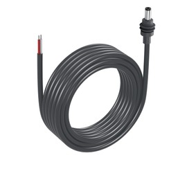 GINTOOYUN DC5521 Starlink Mini Power Pigtails Kabel 16.4FT / 5m Starlink Verlängerungskabel Wasserdichter Fass Jack für Starlink Mini(5m)