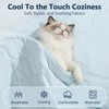 MIXJOY Cooling Blanket for Large Dogs Breathable, Dual-Sided Q-MAX>0.5, Lightweight