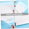 COHEALI Book Cover Sleeve 10 Sheets Reusable Film Plastic Book