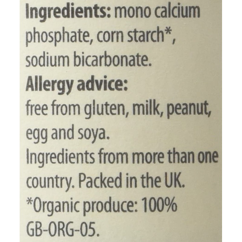 Doves Farm Gluten Free Baking Powder, 130g