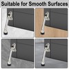 6 Pcs Door Stopper Rubber Tip Replacement - Heavy Duty