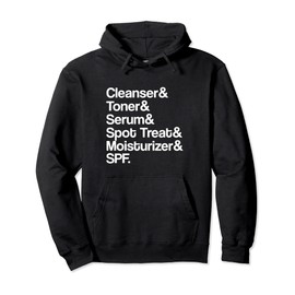 Korean Skincare Routine Esthetician MUA Dermatologist Pullover Hoodie