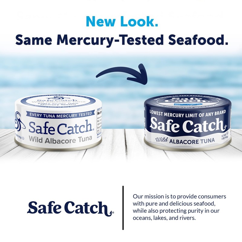 Safe Catch Wild Albacore Tuna Canned Low Mercury Can Tuna