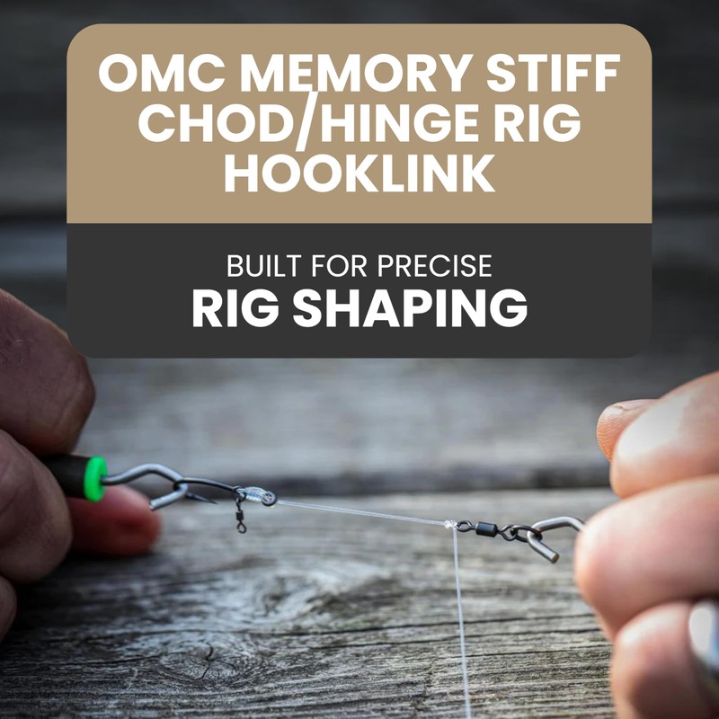 OMC Memory Stiff Chod & Hinge Rig Hooklink 20m -