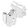 22mm Universal Motorcycle Handle Bar Riser Handlebar Clamp Back Move