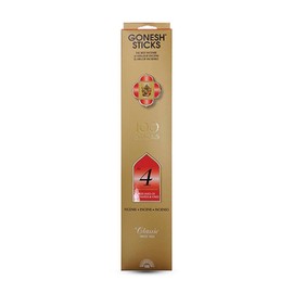 Gonesh - Classic Collection - Non-Toxic 10” Slow Burn Fruit & Floral Aromatic Sticks - No. 4-100 Pack