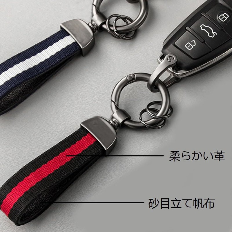 [Long River Sunset] Car Key Ring, Key Chain, Outer Layer