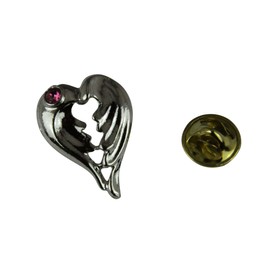 6030219 October Birth Month Angel Wings Lapel Pin Oct Birthday Guardian Angel Wing