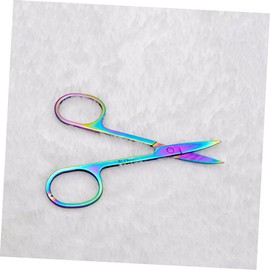Minkissy 2sets Stainless Steel Eyebrow Scissors Grooming Tools for Men Precision Eyebrow Trimmer 3pcs*2