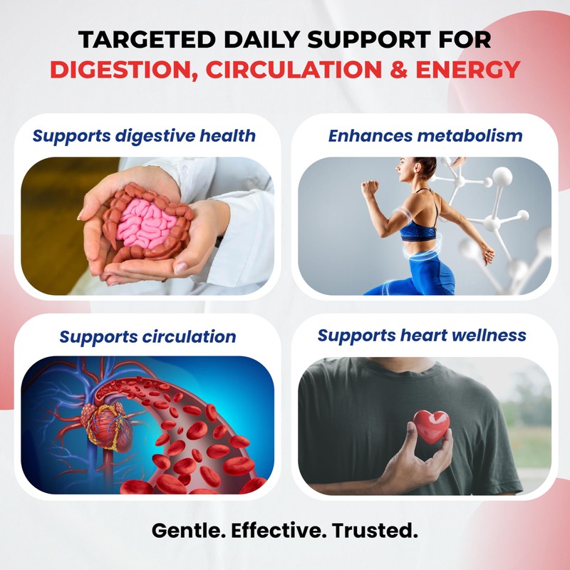 Cayenne Pepper 7 in 1 - with Ginger, Turmeric, Cinnamon,