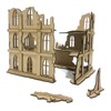 Pwork Wargames Urban Ruins 02 - Destroyed Cityscape for Miniatures