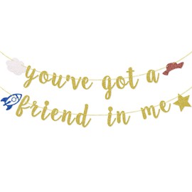 You 've Got A Friend in Me Banner Friend Birthday Party Supplies Friends Inspired Decor