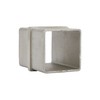 Stainless Steel 316 2-Way Structural Fitting Handrail Connector 180 Degree