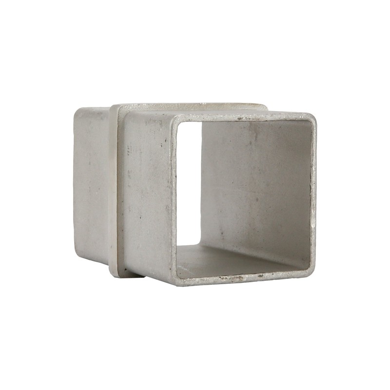 Stainless Steel 316 2-Way Structural Fitting Handrail Connector 180 Degree