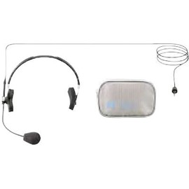 TOA ヘッドセットマイク ポーチ付 WH-1000 ホワイト 普通
