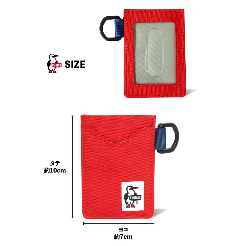 CHUMS CH60-3575 Recycling Pass Case, Card Case, Commuter Pass Case,,